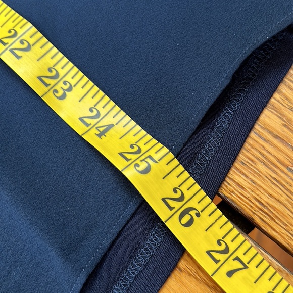 LOFT Outlet navy blue long sleeve blouse.  Ladies size small. - Picture 9 of 9